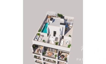 Apartment - Nouvelle construction - Torrevieja - Playa de El Cura