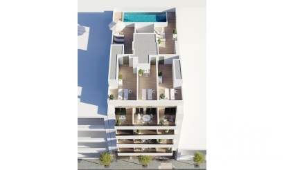 Appartement - Nieuwbouw - Torrevieja - Center