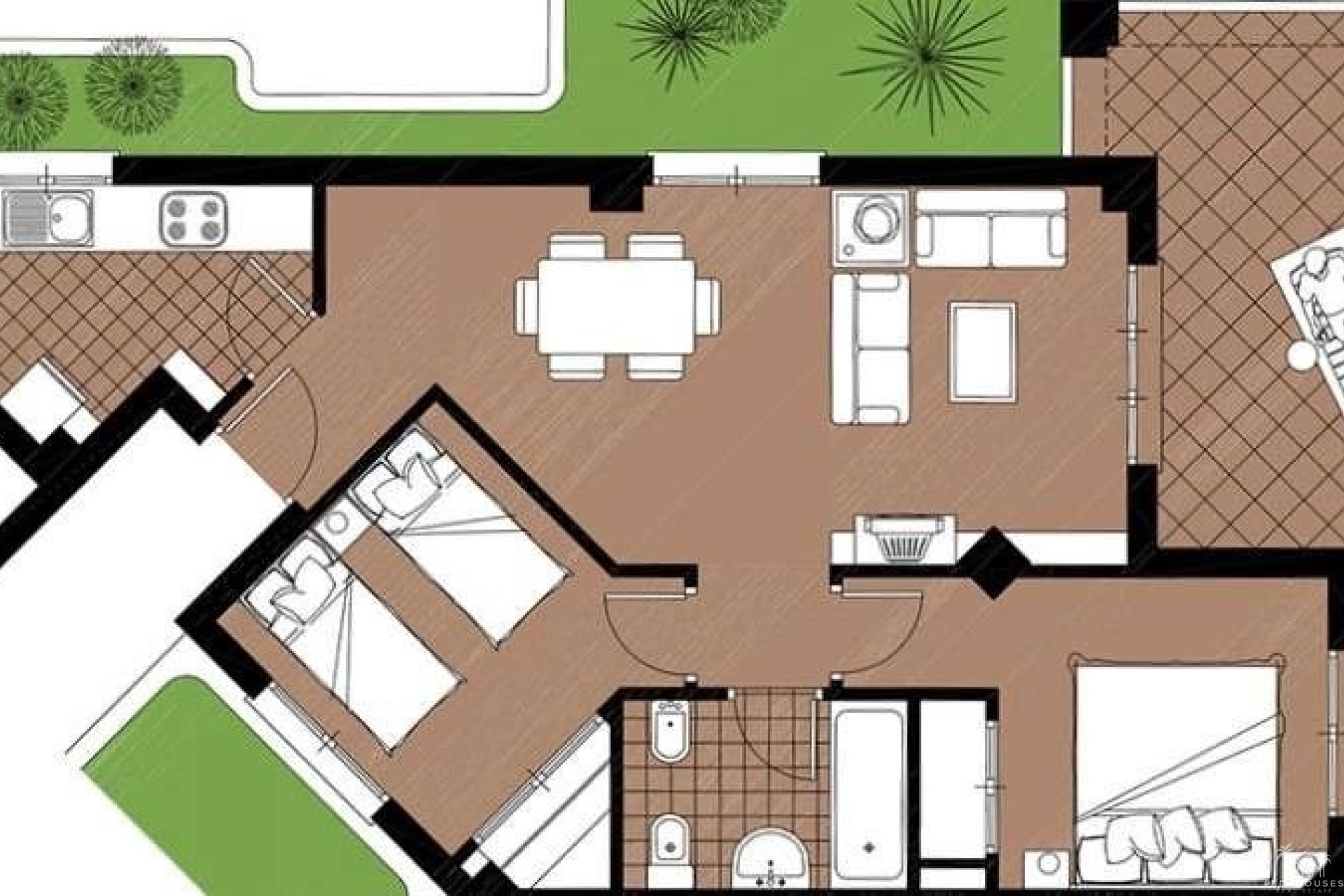 Herverkoop - Appartement - Hacienda Riquelme Golf Resort - Inland