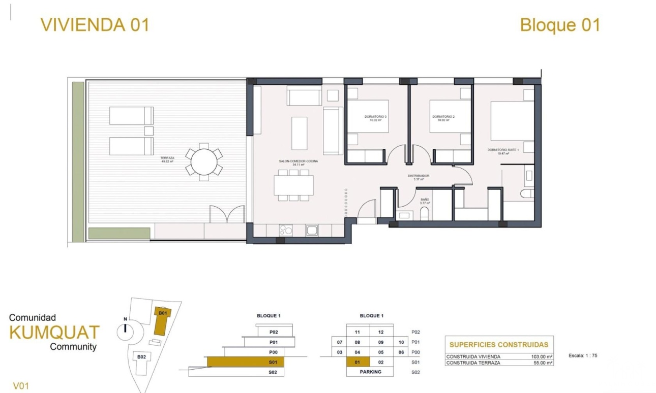 Herverkoop - Appartement - Orihuela - Las Colinas Golf