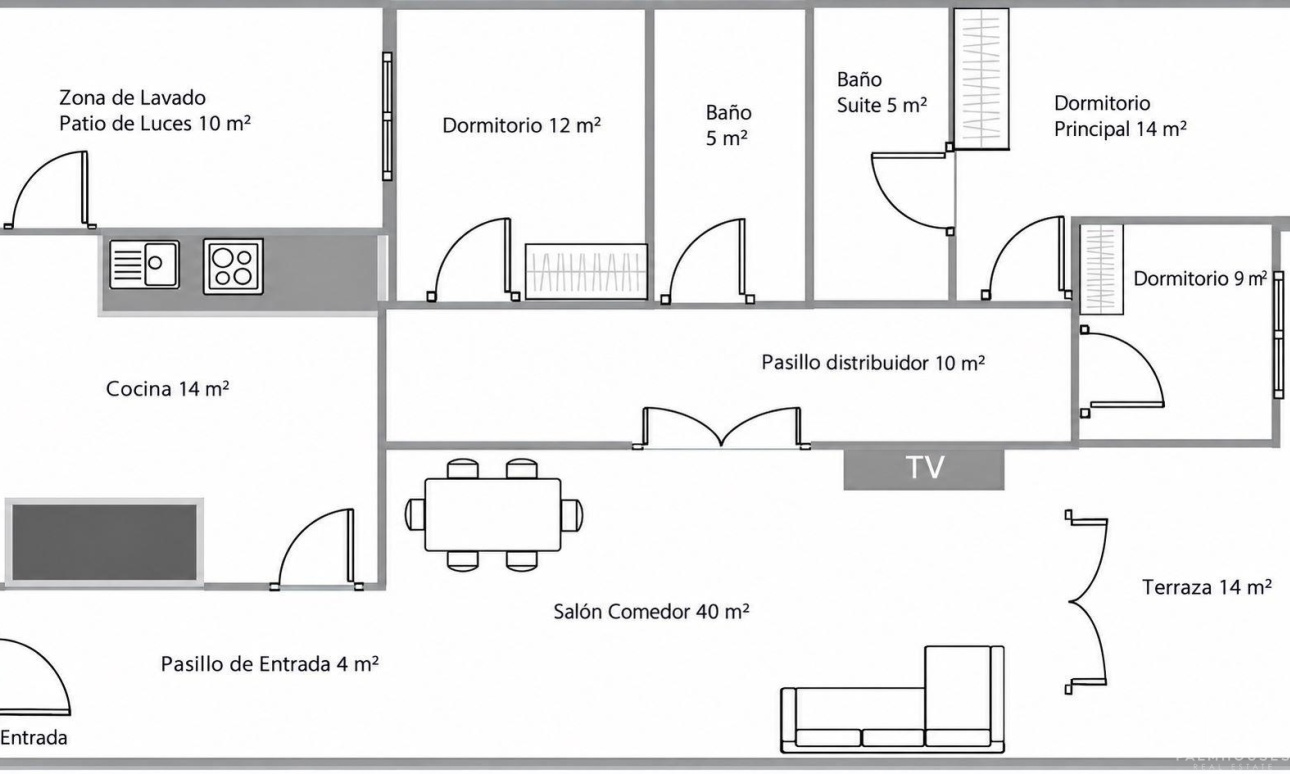 Herverkoop - Appartement - Torrevieja - Acequion