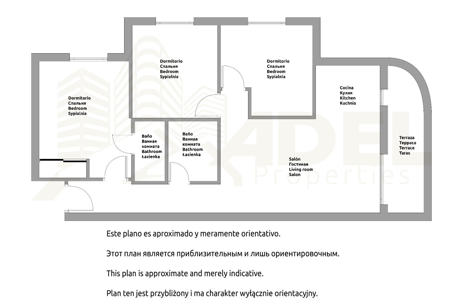 Herverkoop - Appartement - Torrevieja - Parque de las Naciones