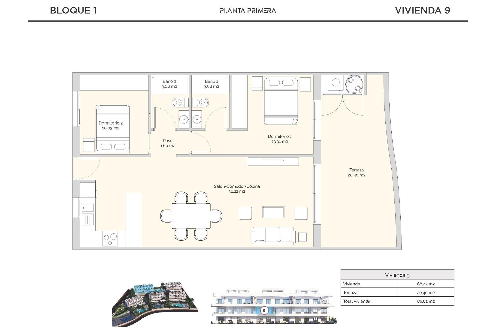 New Build - Apartments - Finestrat - Puig Campana Golf