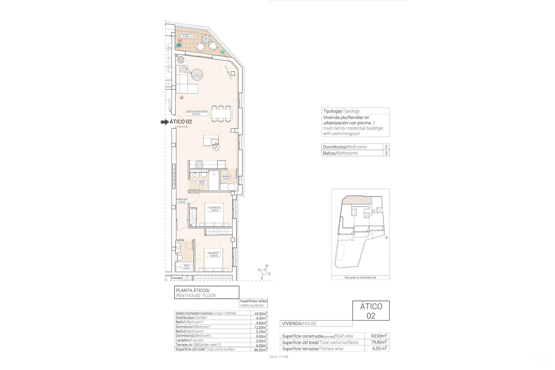 New Build - Apartments - Hondón de las Nieves - Pueblo