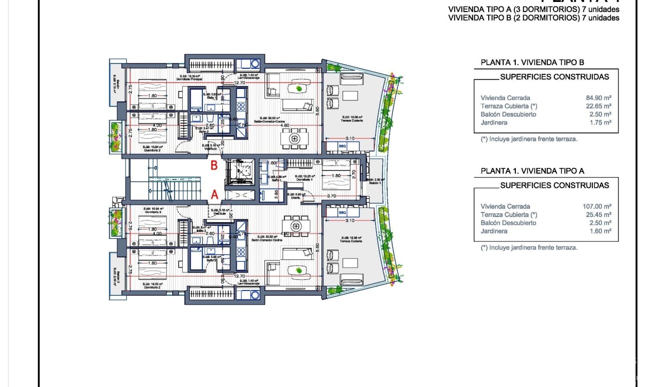 New Build - Apartments - La Manga del Mar Menor - La Manga