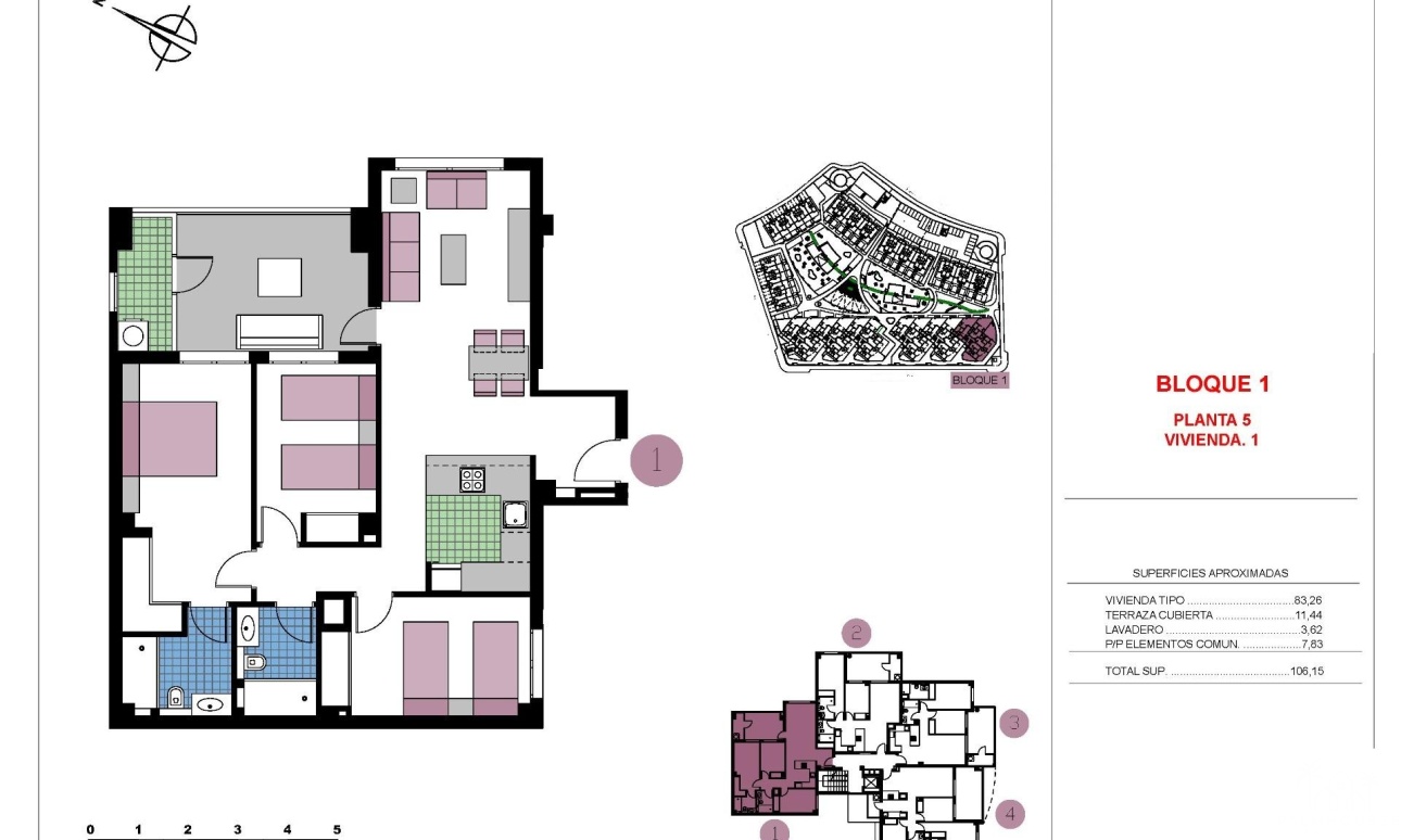 New Build - Apartments - Pilar de La Horadada - Mil Palmeras