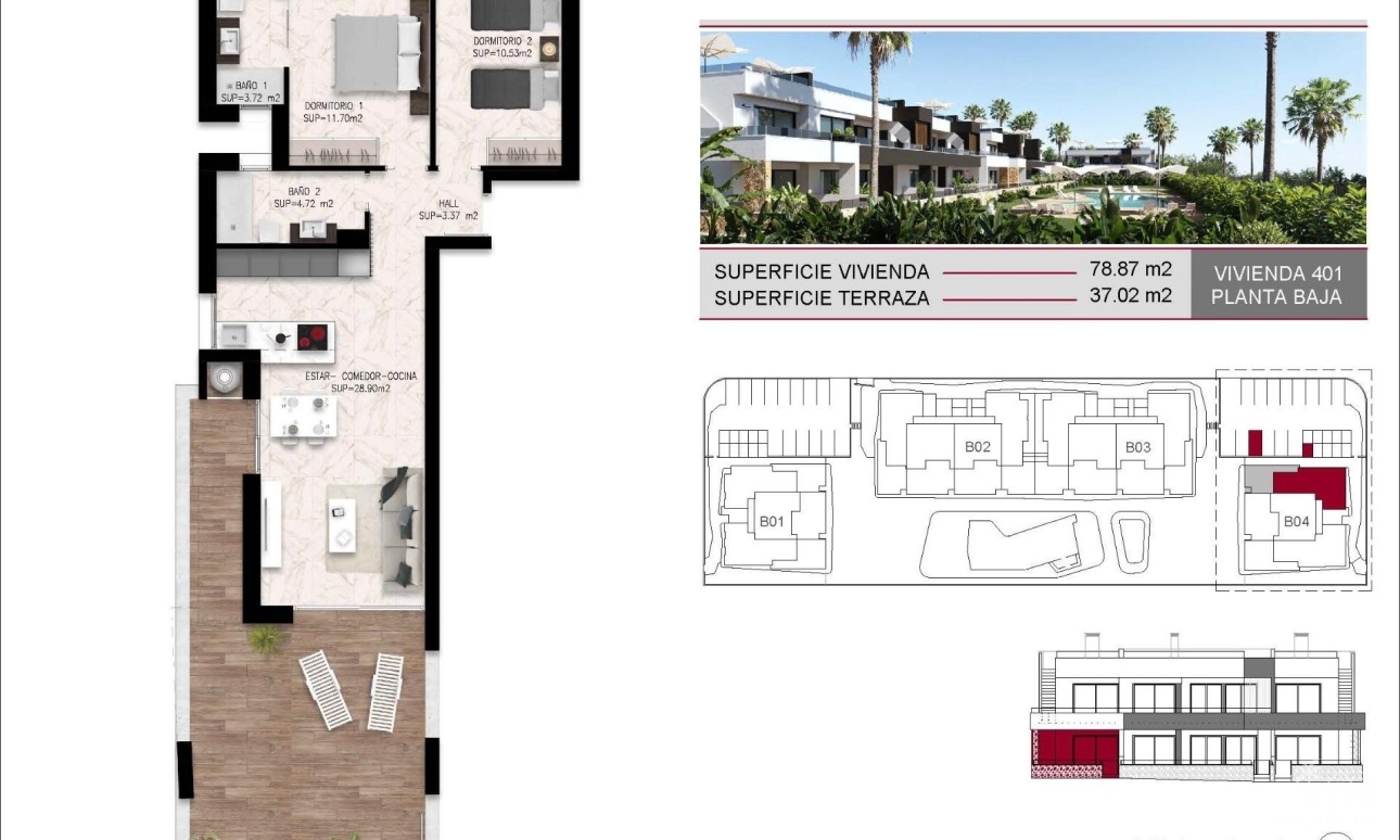 New Build - Apartments - Rojales - Lo Marabú