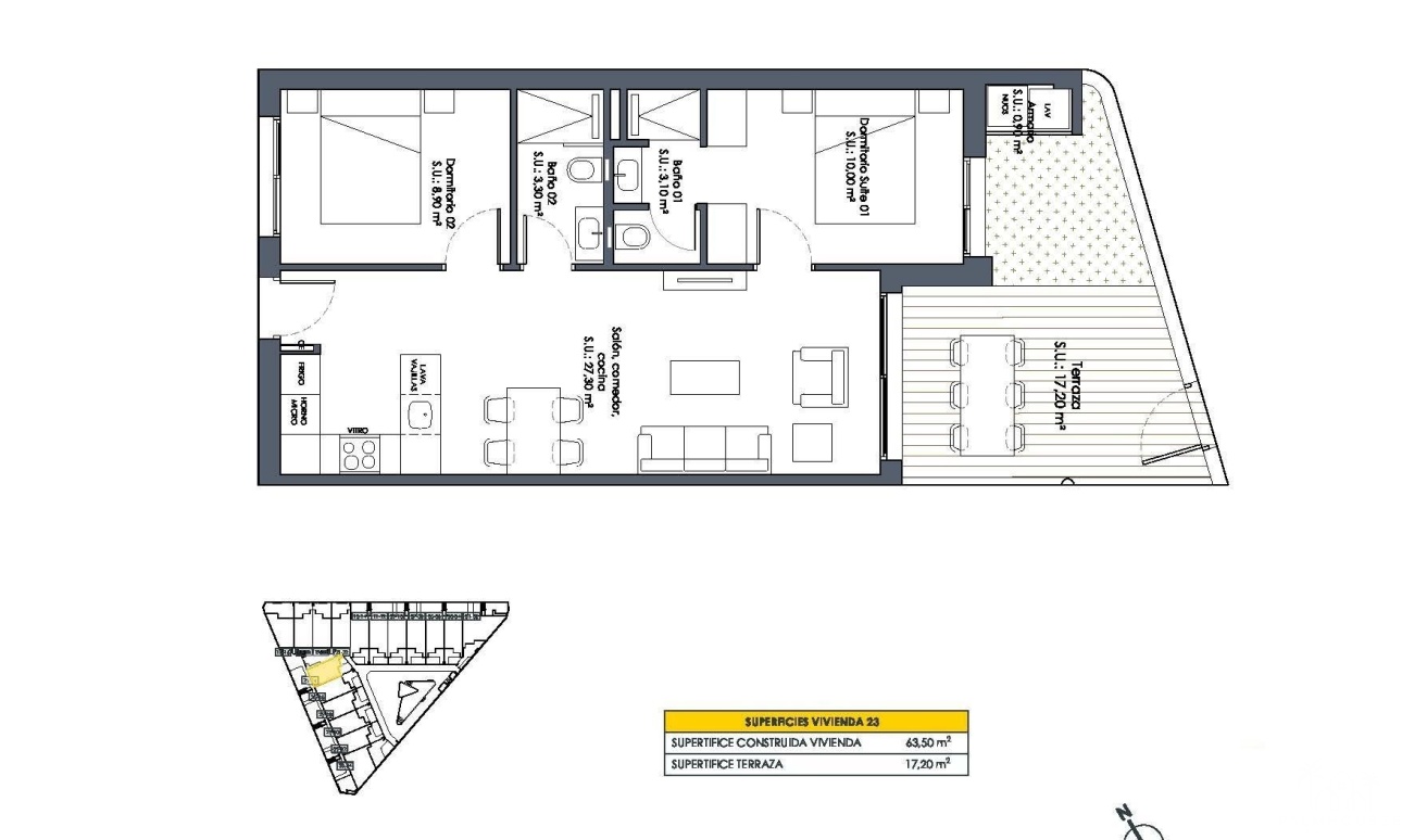 New Build - Apartments - San Fulgencio - Pueblo
