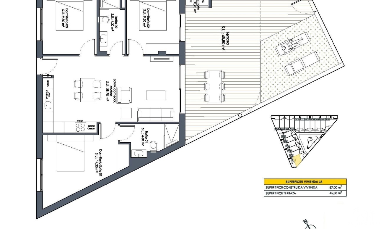 New Build - Apartments - San Fulgencio - Pueblo