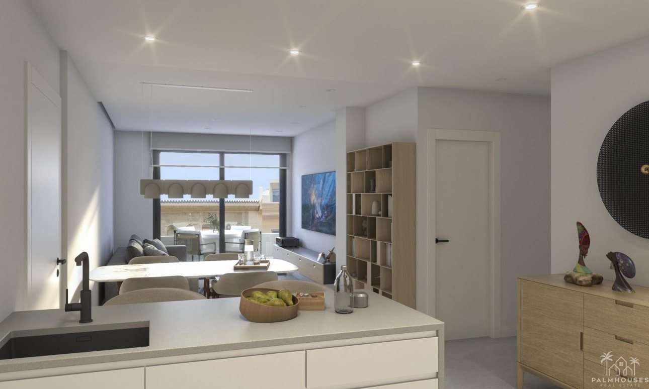 New Build - Apartments - Santa Pola - pueblo
