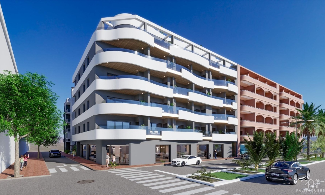 New Build - Apartments - Torrevieja - Habaneras