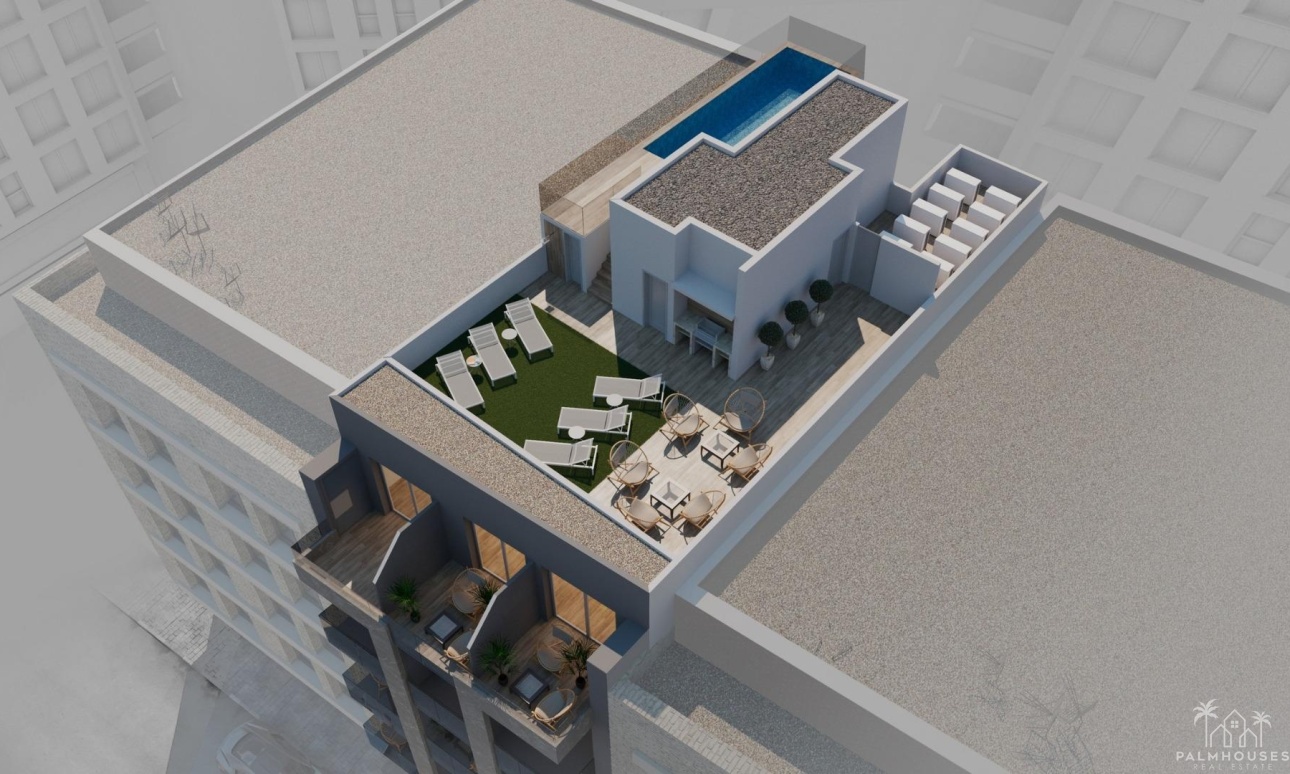 New Build - Apartments - Torrevieja - Playa de los Locos