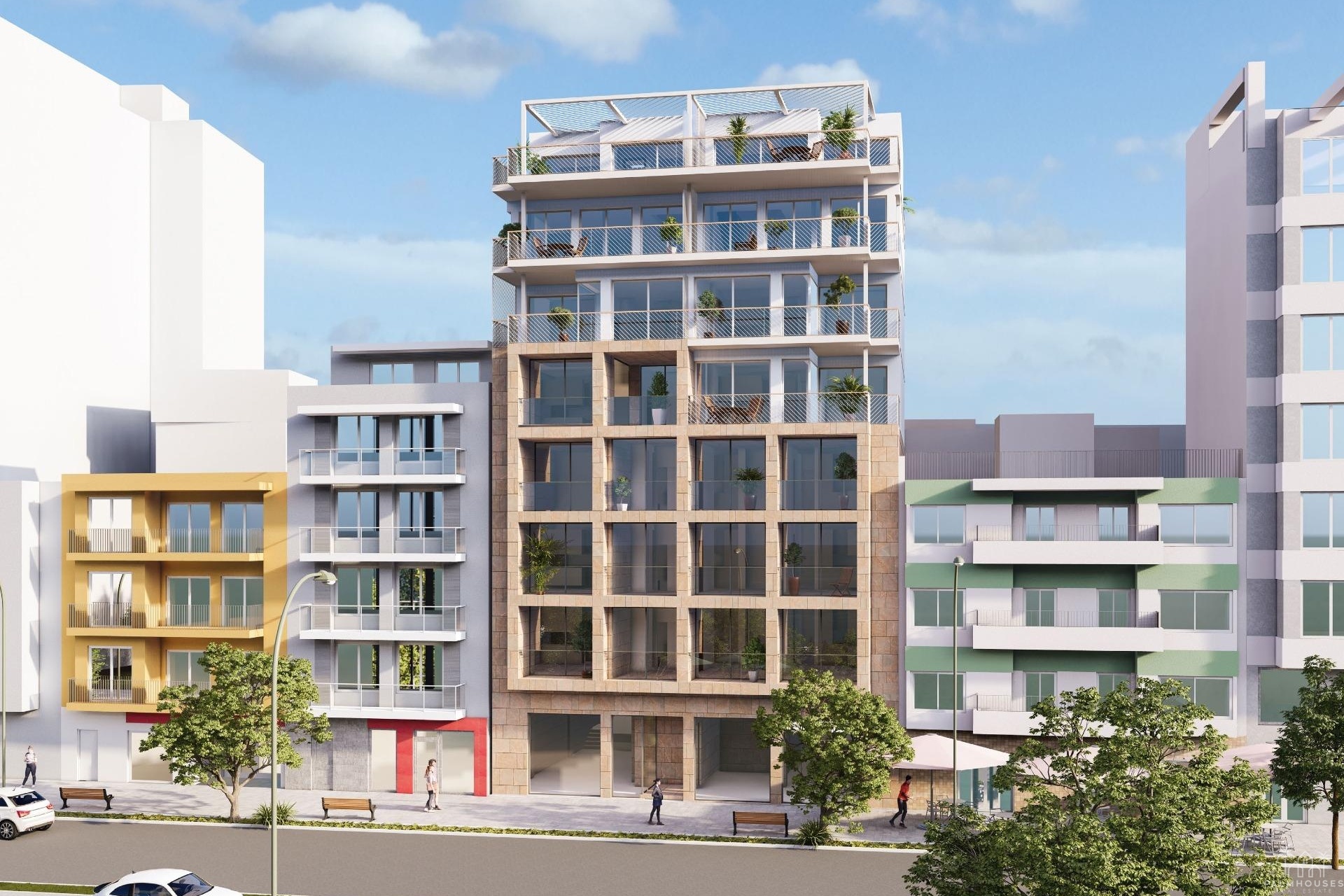 New Build - Apartments - Villajoyosa - Pueblo