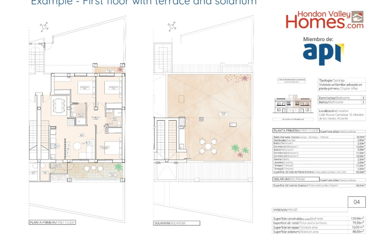 New Build - Villa - Hondón de las Nieves