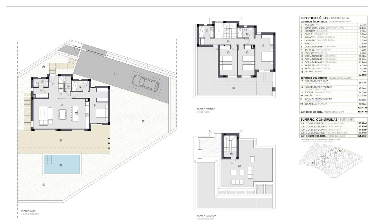 New Build - Villa - Polop - PAU 1