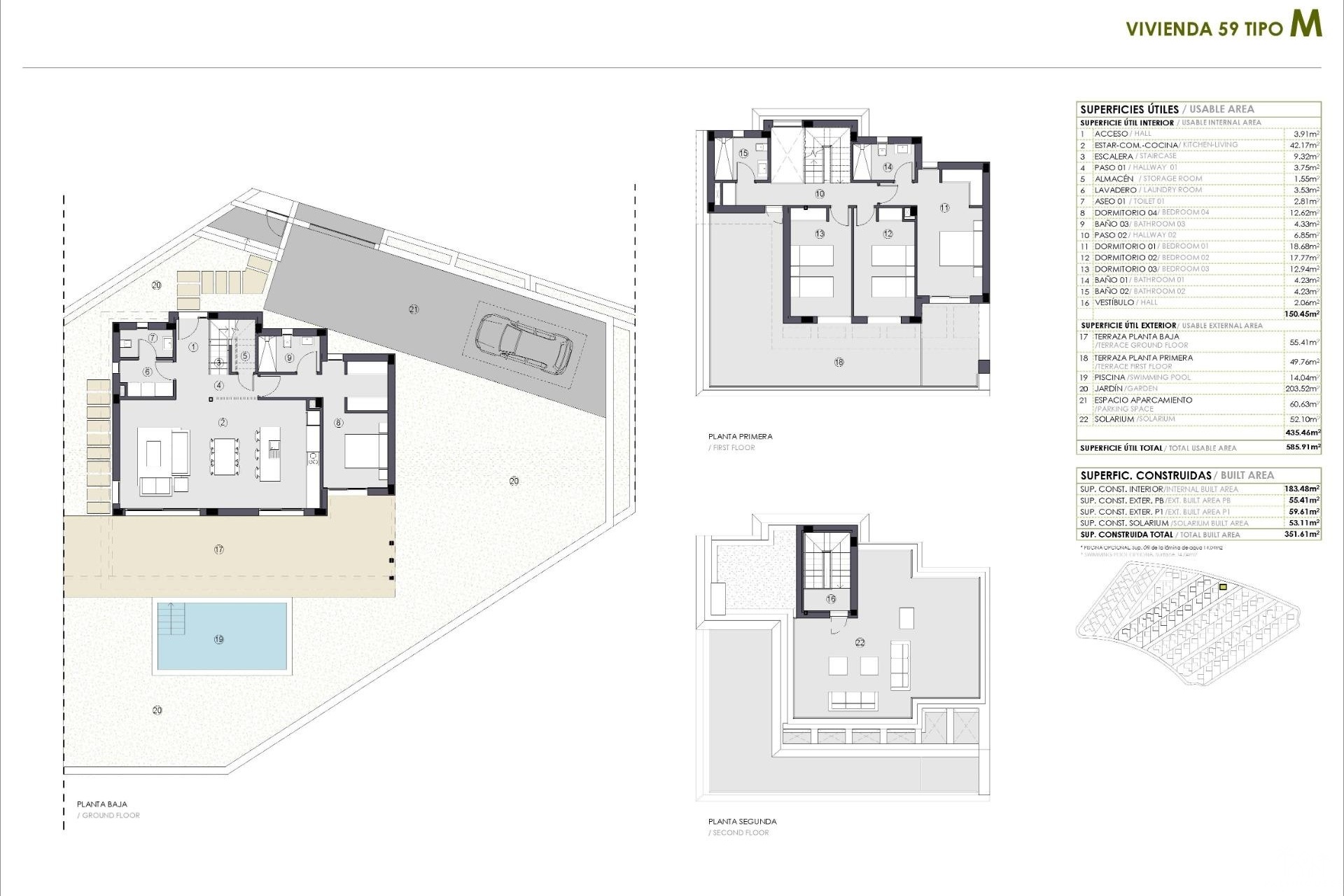 New Build - Villa - Polop - PAU 1