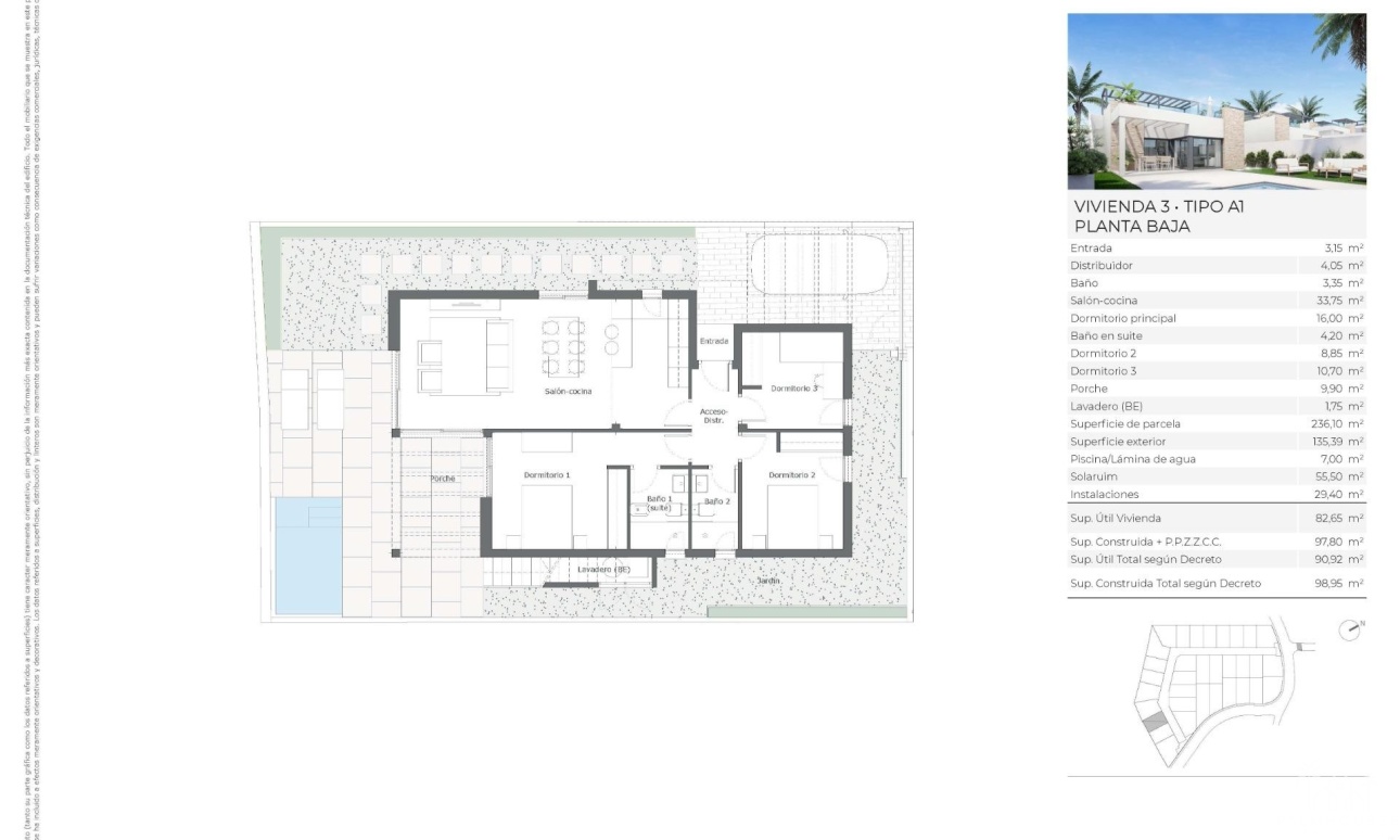 New Build - Villa - Vera - Valle del Este Golf