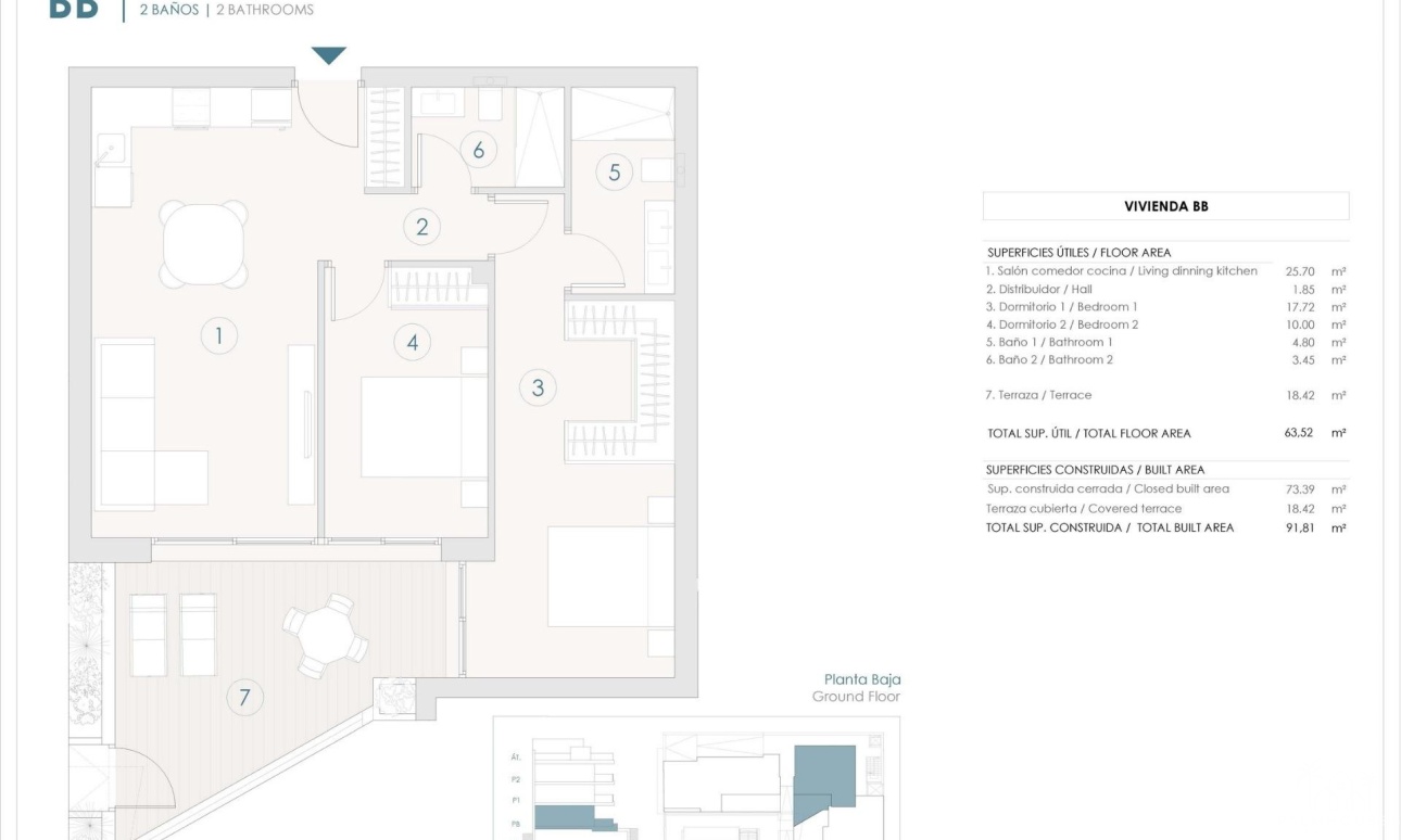 Nieuwbouw - Appartement - Benijofar - Pueblo