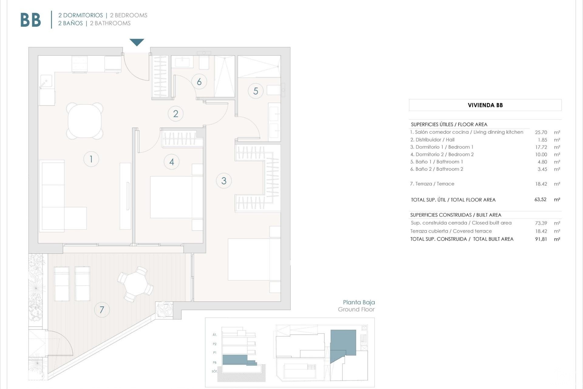 Nieuwbouw - Appartement - Benijofar - Pueblo