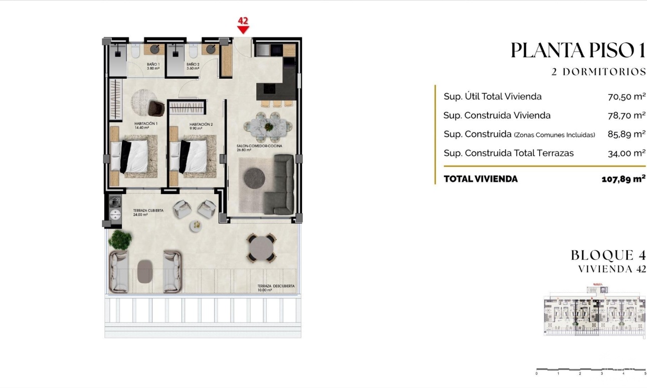 Nieuwbouw - Appartement - Finestrat - Balcón De Finestrat