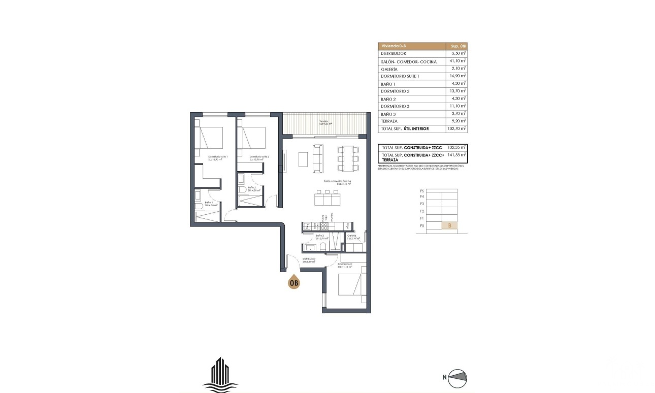 Nieuwbouw - Appartement - Guardamar del Segura - Pueblo