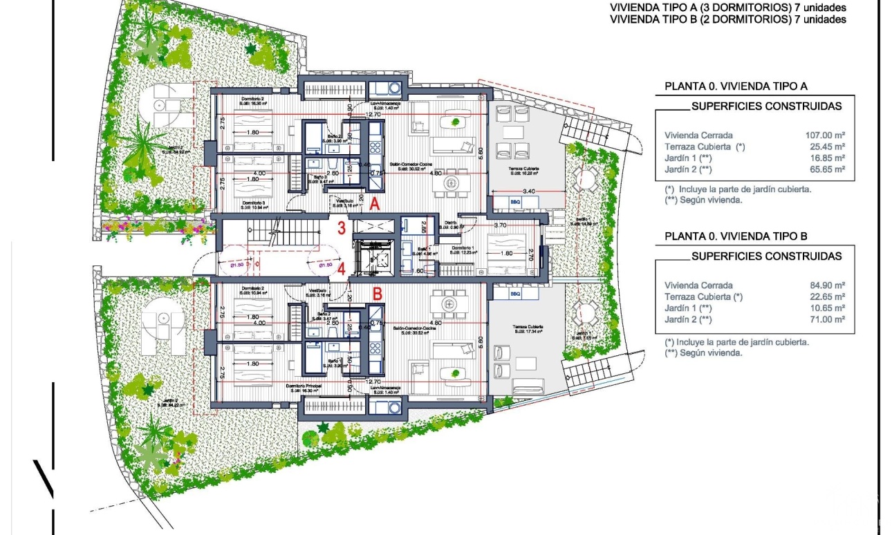 Nieuwbouw - Appartement - La Manga del Mar Menor - La Manga