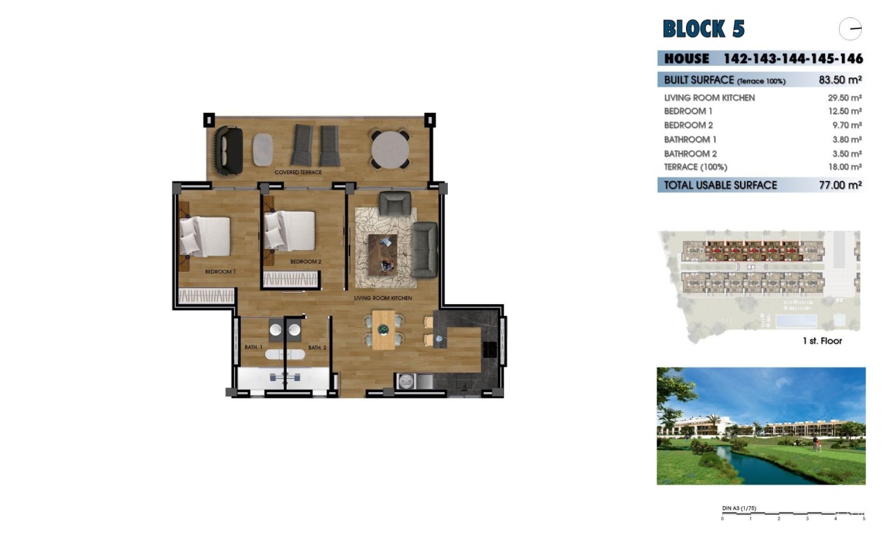 Nieuwbouw - Appartement - Los Alcazares - La Serena Golf