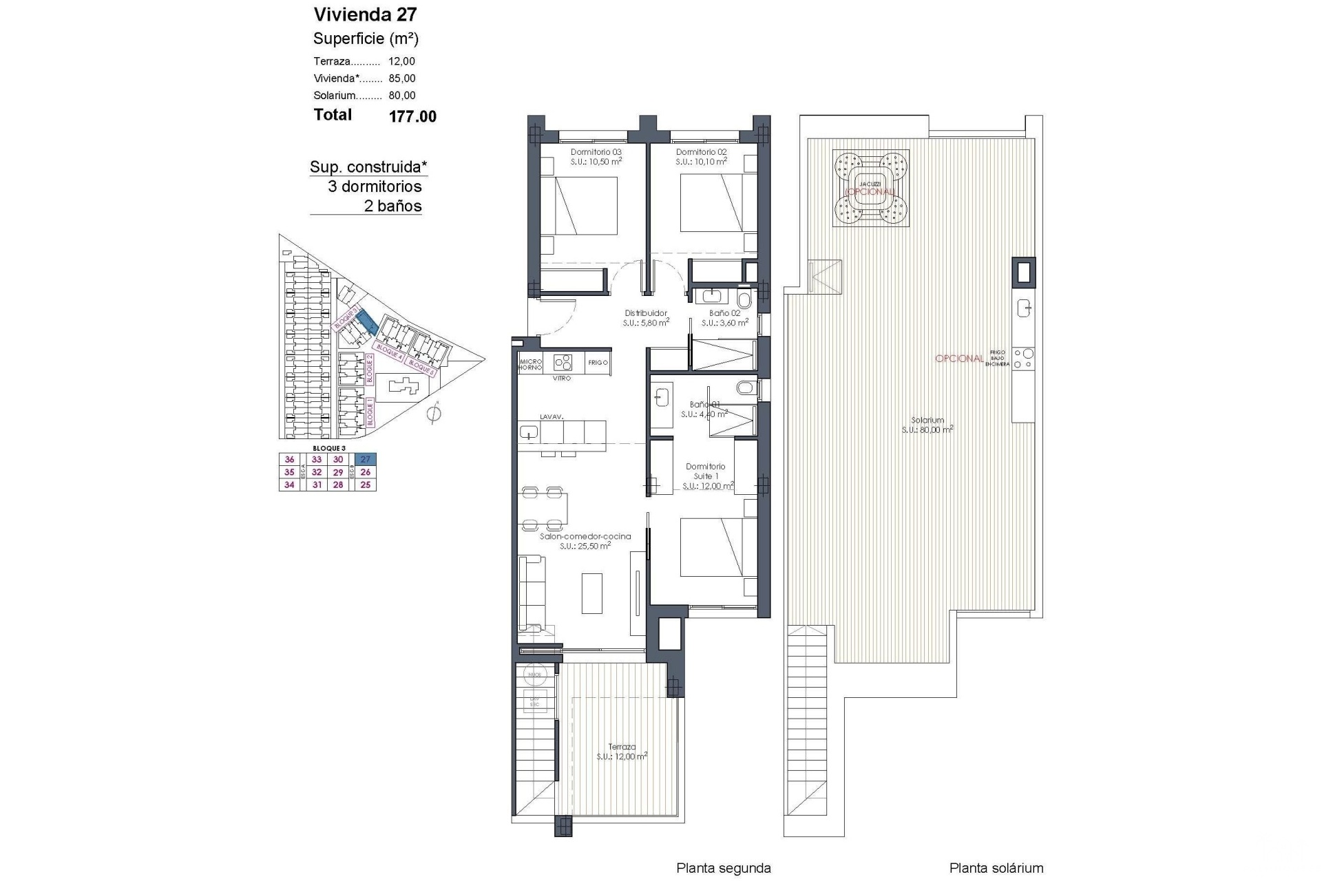 Nieuwbouw - Appartement - Los Alcazares - Serena Golf