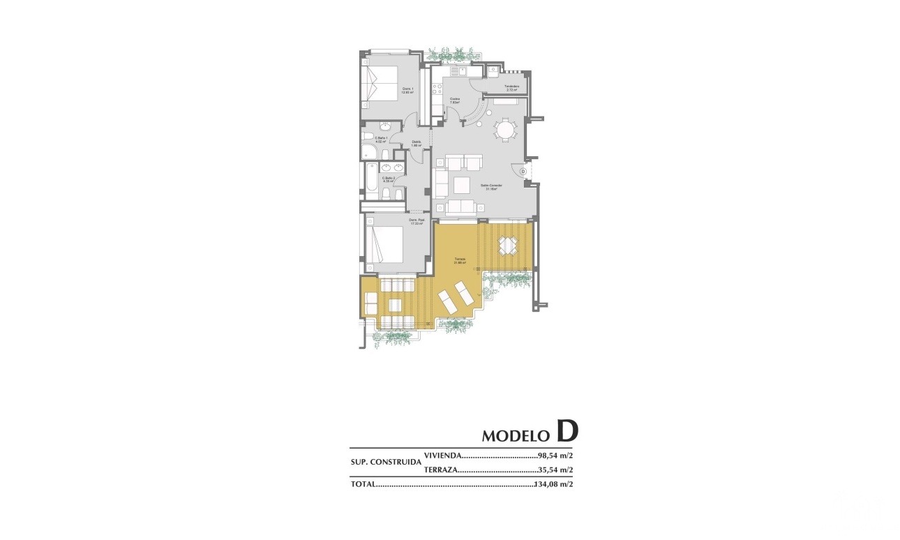 Nieuwbouw - Appartement - Orihuela Costa - Lomas de Campoamor