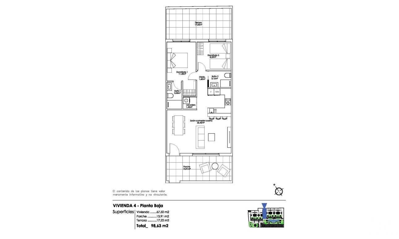 Nieuwbouw - Appartement - Pilar de La Horadada - Parque Ramon eugenio Escudero