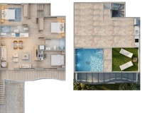 Nieuwbouw - Appartement - Pilar de La Horadada - parques de Andromeda