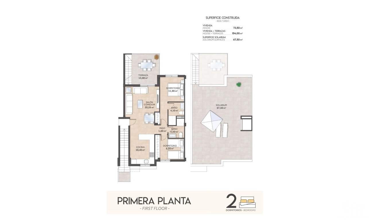 Nieuwbouw - Appartement - San Miguel de Salinas - La Cañada