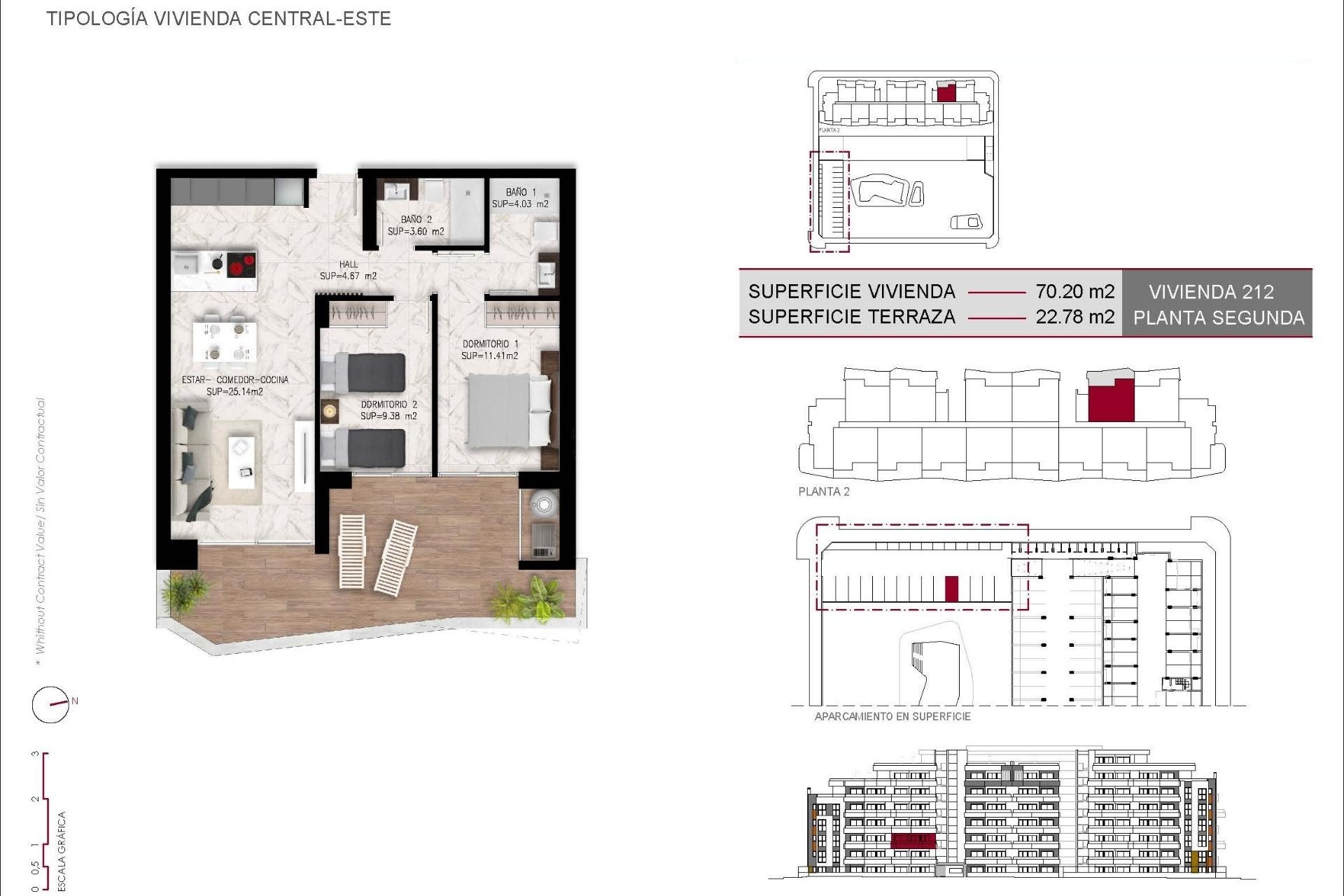 Nieuwbouw - Appartement - San Miguel de Salinas - Pueblo