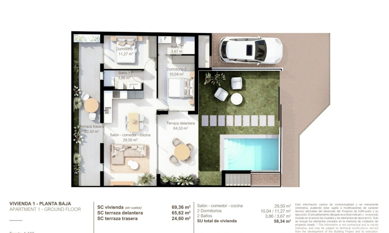 Nieuwbouw - Appartement - San Pedro del Pinatar - Lo Pagan