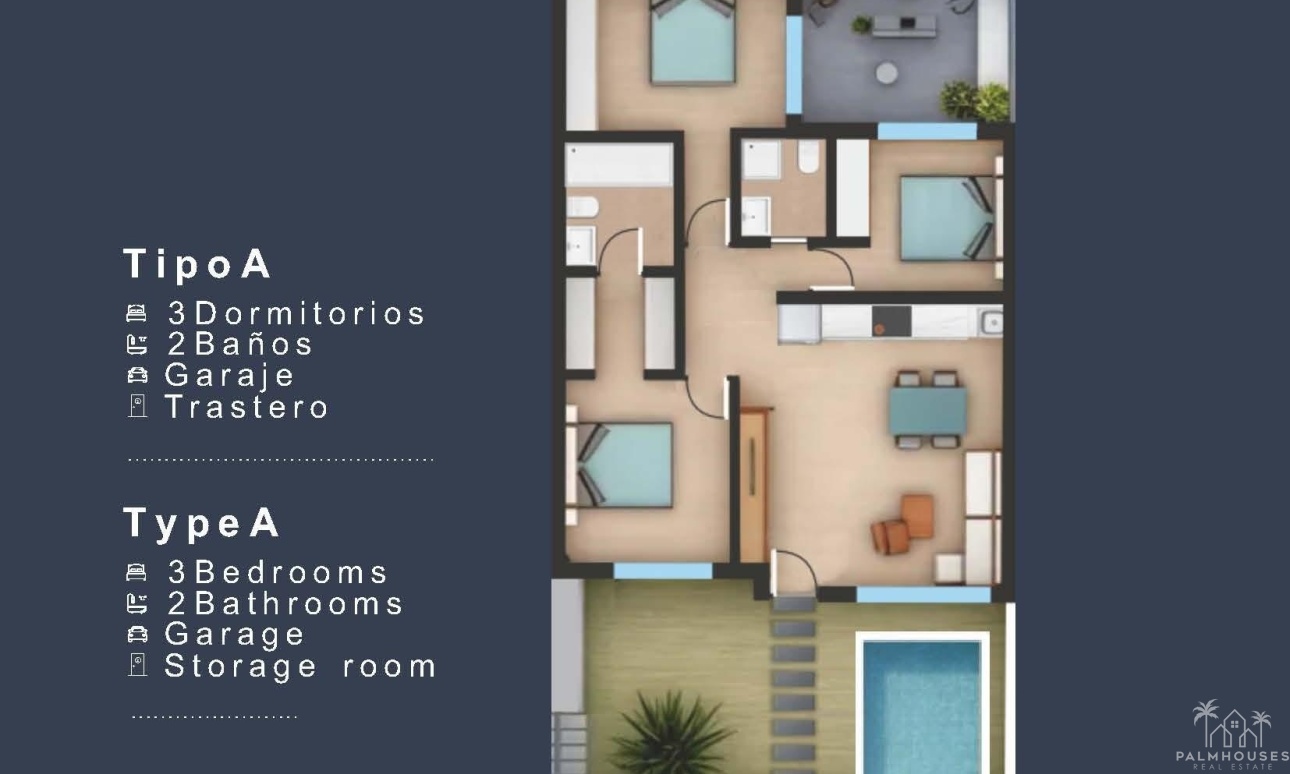 Nieuwbouw - Appartement - San Pedro del Pinatar - Los Pinos