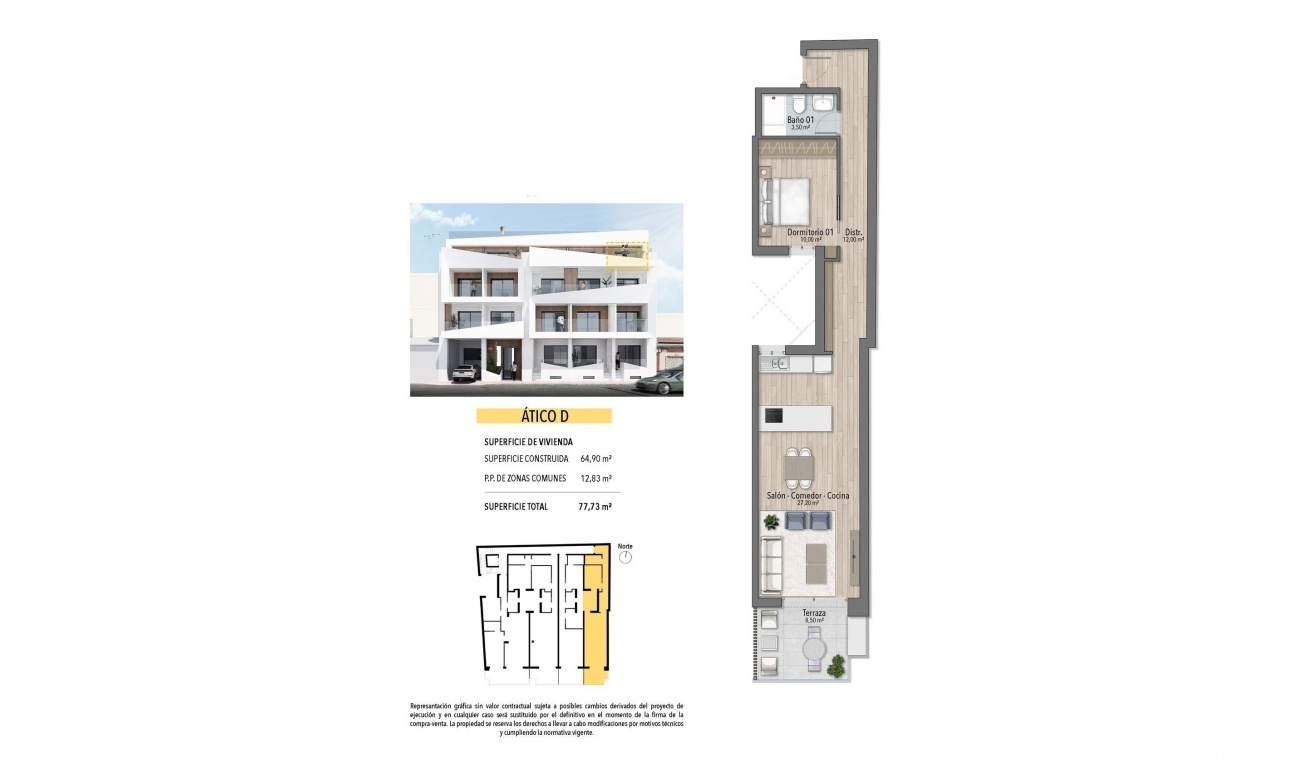 Nieuwbouw - Appartement - Torrevieja - Playa del cura