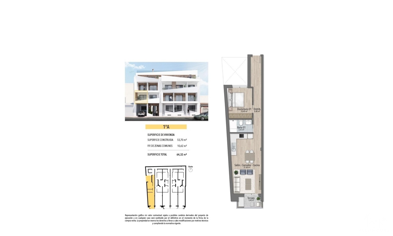 Nieuwbouw - Appartement - Torrevieja - Playa del cura