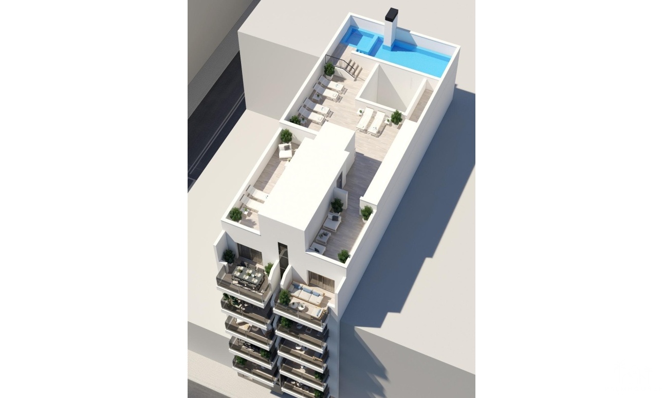Nieuwbouw - Appartement - Torrevieja - Playa del cura