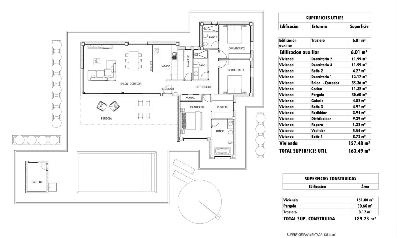 Nieuwbouw - Villa - Aspe - Poligono 19