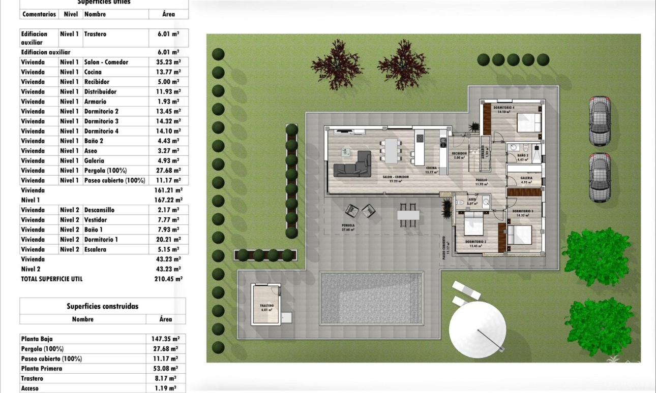 Nieuwbouw - Villa - Aspe - Poligono 19