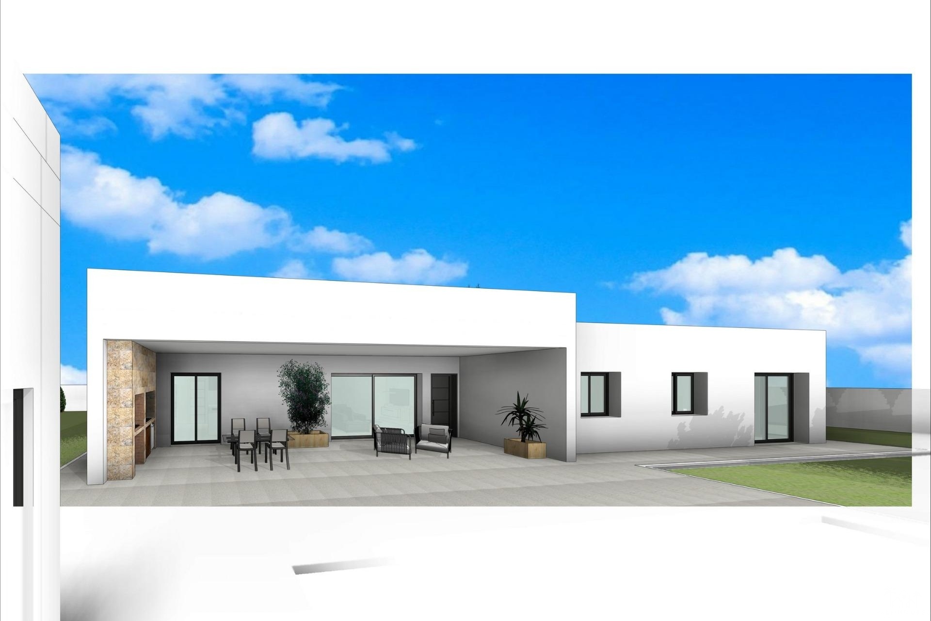 Nieuwbouw - Villa - Aspe - Poligono 19
