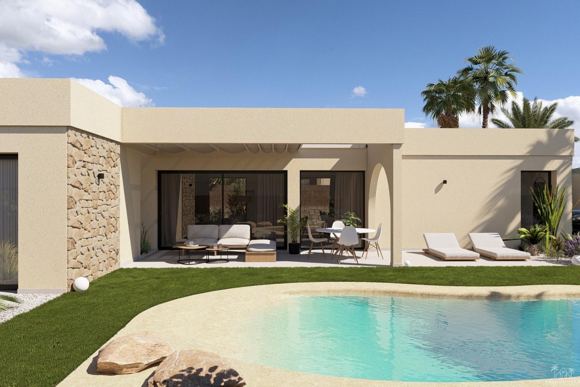 Nieuwbouw - Villa - Baños y Mendigo - Altaona Golf