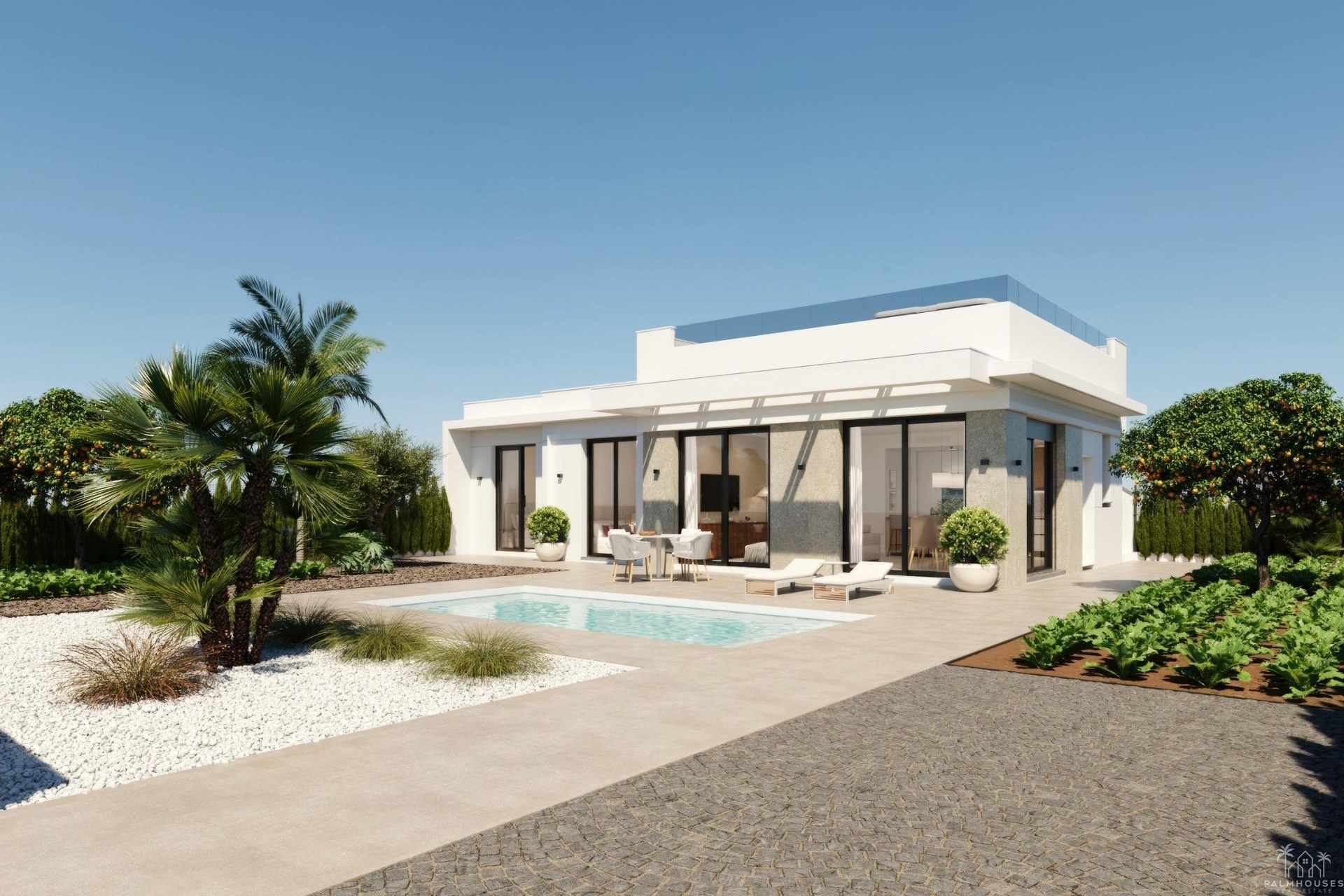 Nieuwbouw - Villa - Fuente Álamo - Hacienda del Alamo