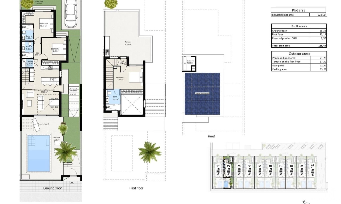 Nieuwbouw - Villa - Mar de Cristal - Los Nietos