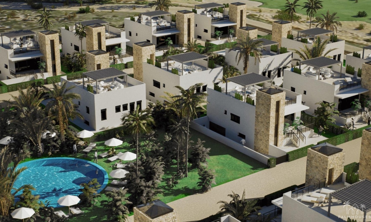 Nieuwbouw - Villa - Mazarron - Camposol Golf