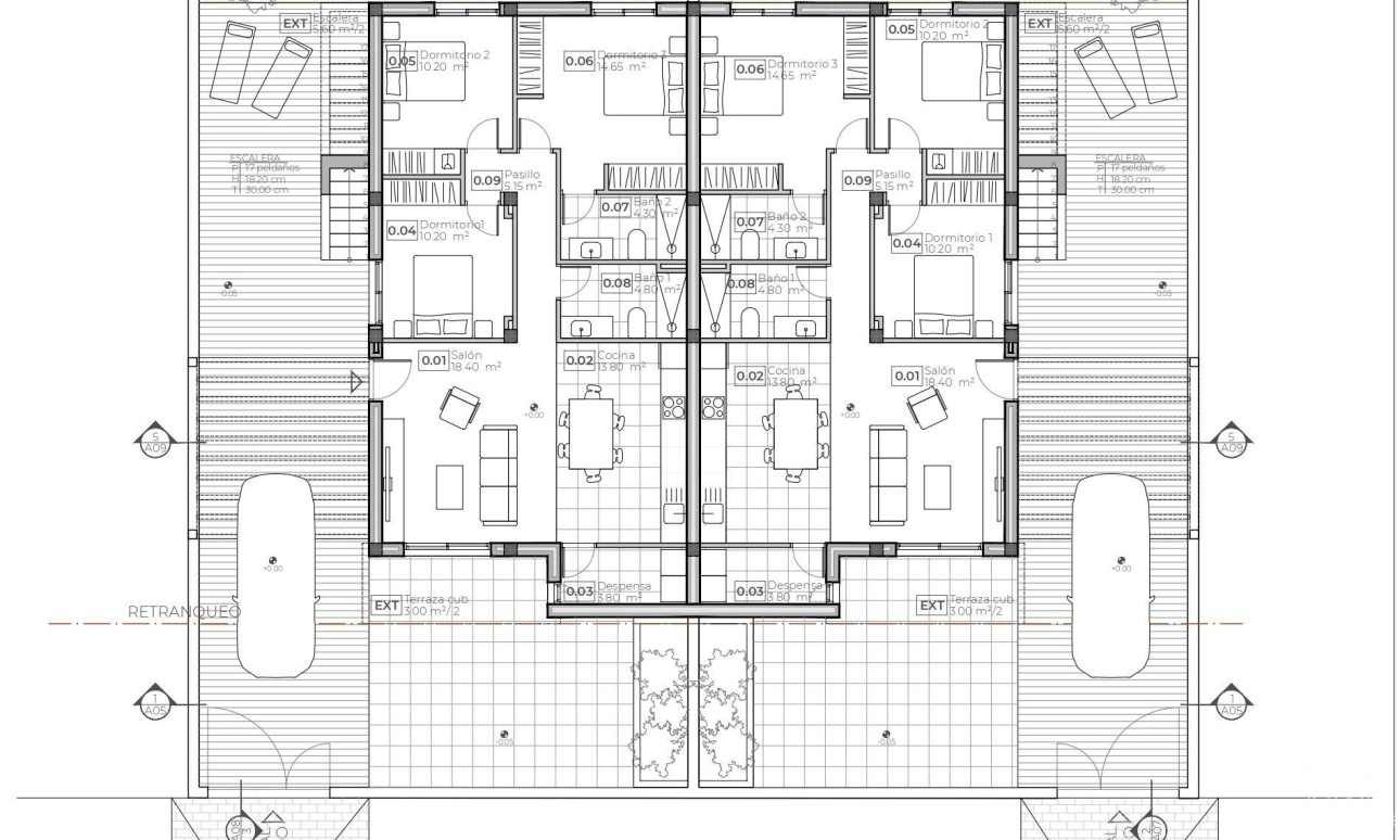 Nieuwbouw - Villa - Puerto de Mazarron - Caleñares