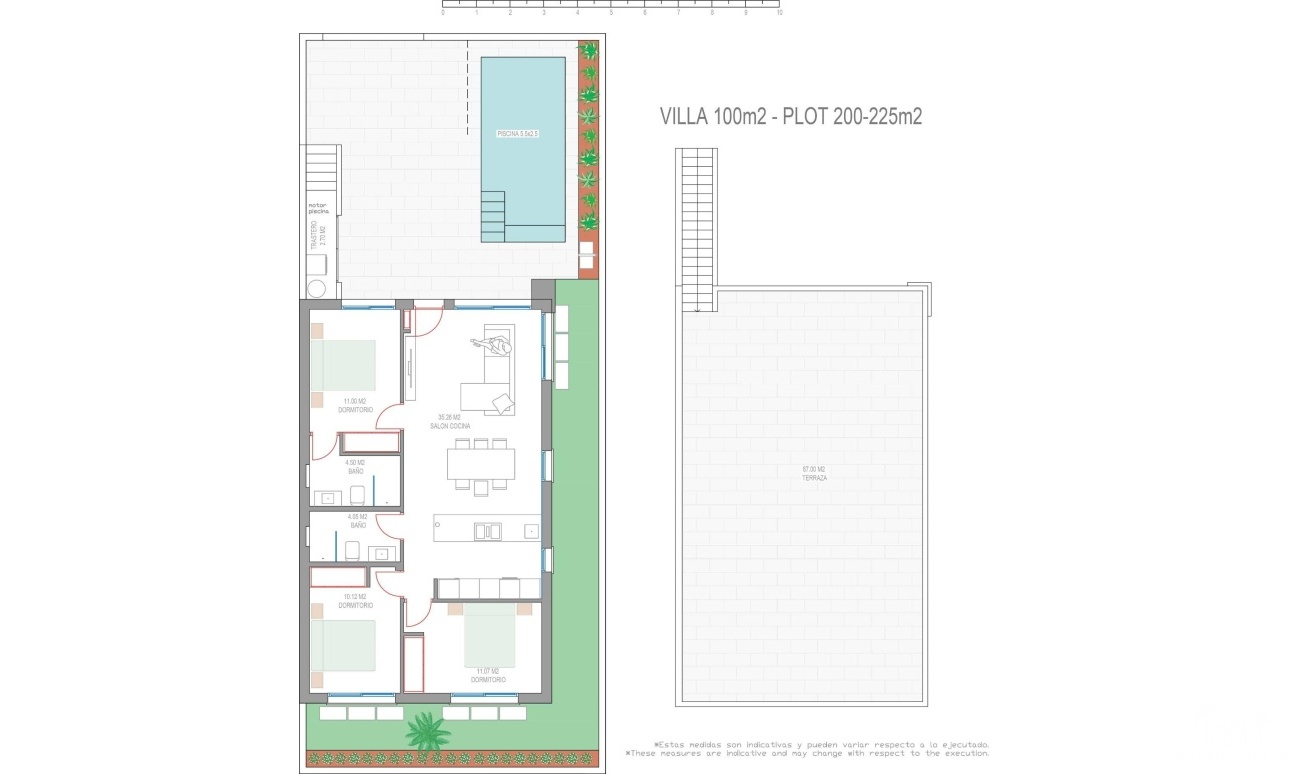 Nieuwbouw - Villa - San Javier - Parque del doce