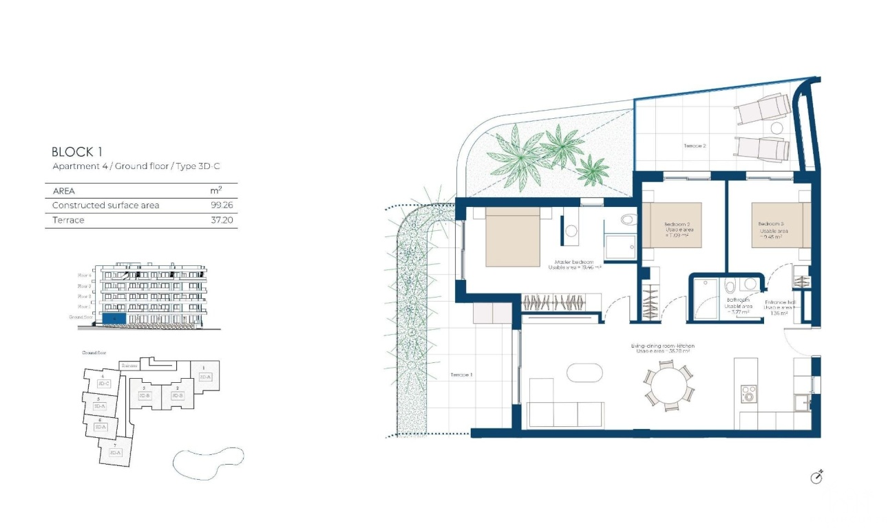 Nouvelle construction - Apartment - Baños y Mendigo - El Valle Golf