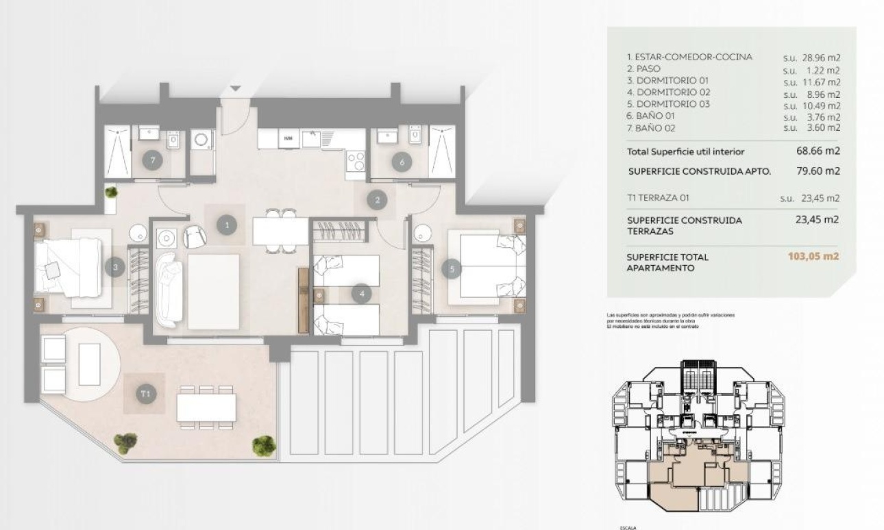 Nouvelle construction - Apartment - Calpe - Playa Cantal Roig