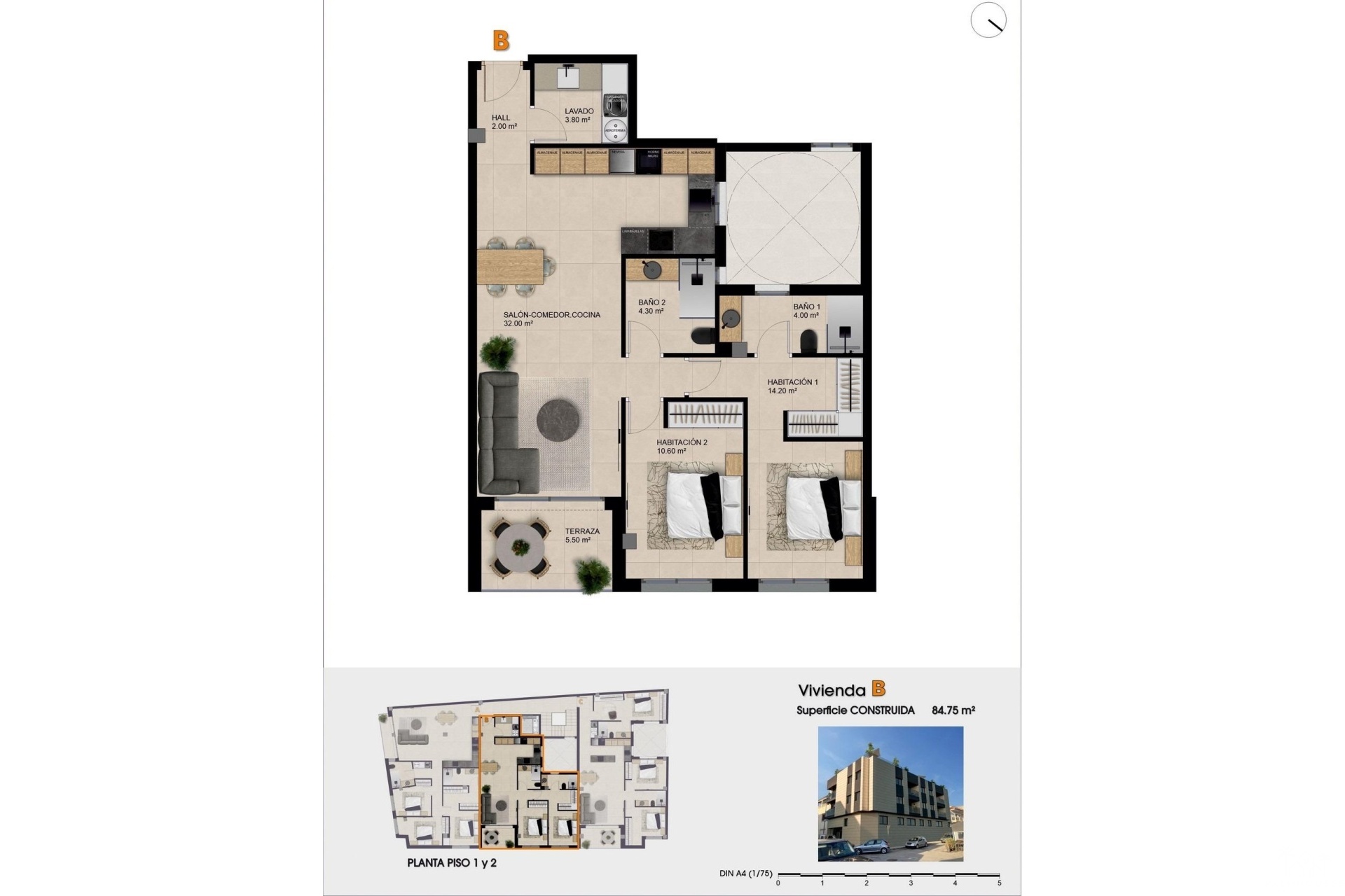 Nouvelle construction - Apartment - Catral - Pueblo